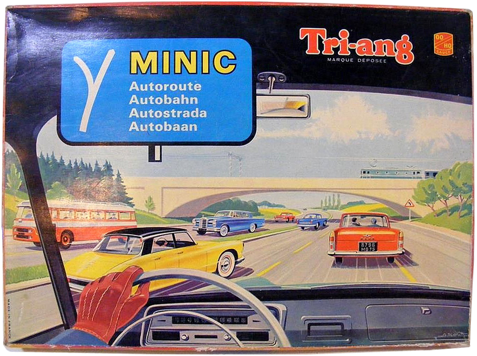 Set M.1530 - Tri-ang Minic Motorways